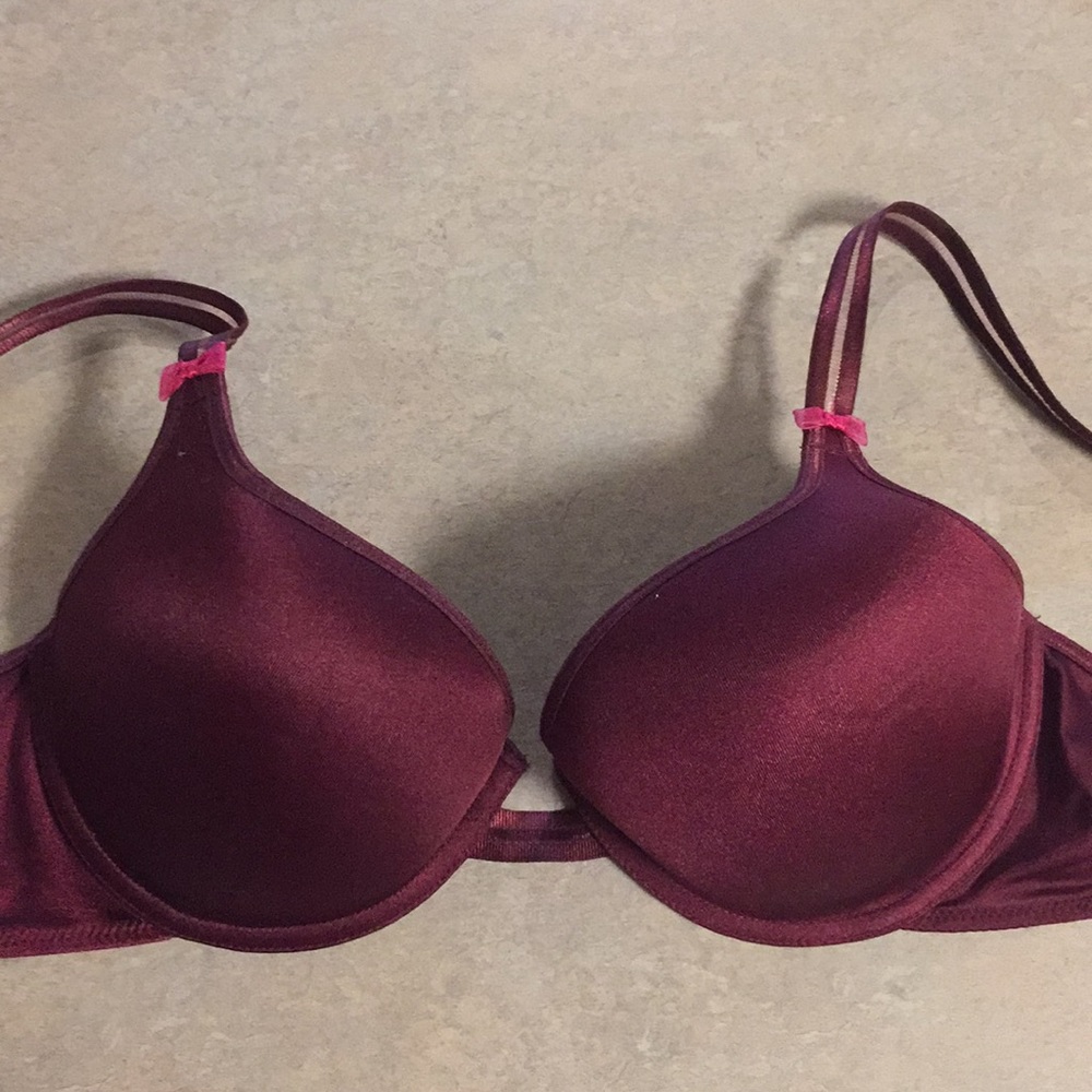DKNY Wine Colored Bra 36C